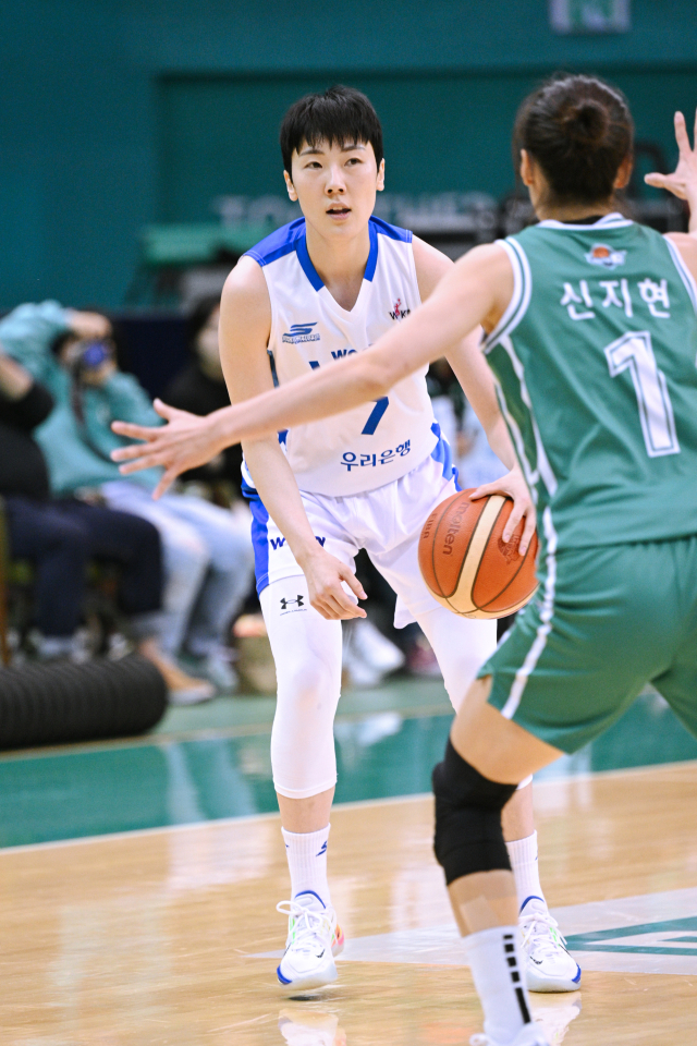 아산 우리은행 우리WON 박혜진./WKBL