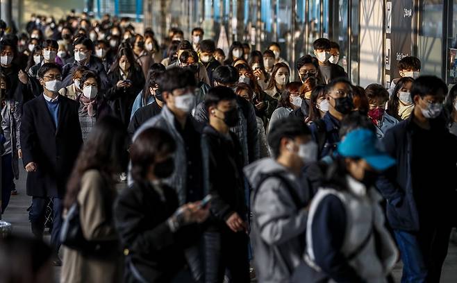 신도림 테크노마트는 하루 50만명이 오가는 신도림역을 배후에 두고 있다. [사진=뉴시스]