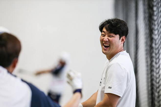 ▲ 지난 시즌을 마치고 FA 권리를 행사한 양석환은 두산에 잔류했다. ⓒ두산 베어스