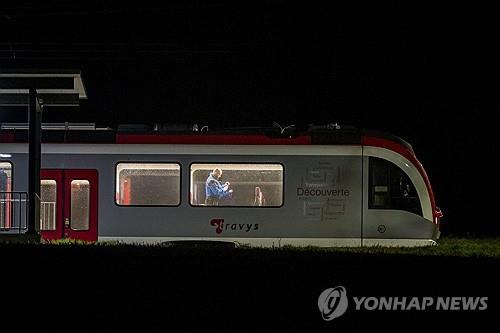 스위스서 인질극이 벌어졌던 기차 [AFP 연합뉴스]