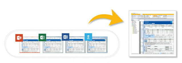 기존 오피스 문서를 클립소프트와 클립이폼에 그대로 복사해 붙여 넣기 해서 사용할 수 있다. (사진=클립소프트)