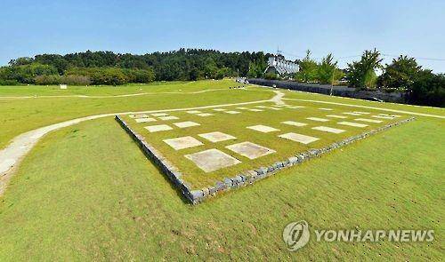 부여 관북지유적(사비 왕궁터) [연합뉴스 자료사진]