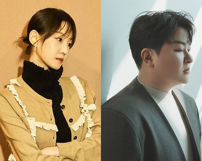 [서울=뉴시스] (왼쪽부터) 가수 박보람, 허각. (사진=제나두엔터테인먼트, 빅플래닛메이드엔터 제공) 2024.02.15. photo@newsis.com *재판매 및 DB 금지