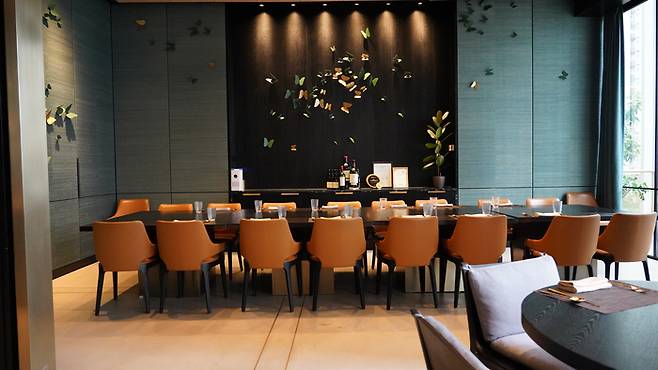 피스트 내 프라이빗 다이닝 룸 / 사진=석현진 여행+인턴 PD