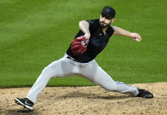 마이애미 말린스의 태너 스콧.AP뉴시스