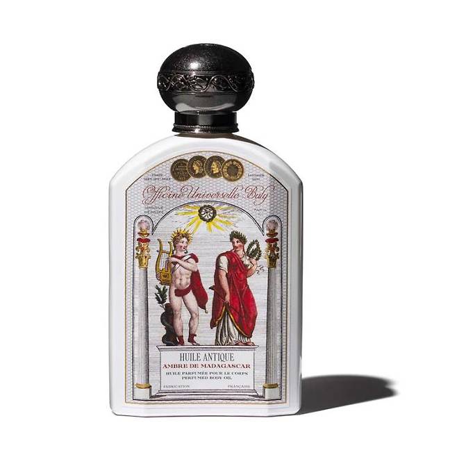 오피신 유니버셀 불리 윌 앙띠끄 앙브르 드 마다카스카르 - 참깨, 살구 씨, 올리브, 해바라기씨 오일 베이스에 재스민, 만다린, 앰버가 어우러진 이국적 향 가벼운 오일. 190mL 8만9천원.