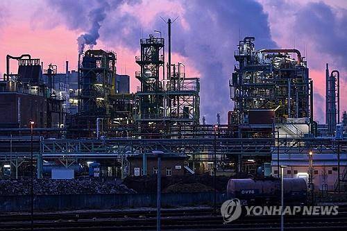 독일 프랑크푸르트의 공장지대  [AFP 연합뉴스 자료사진. 재판매 및 DB 금지]