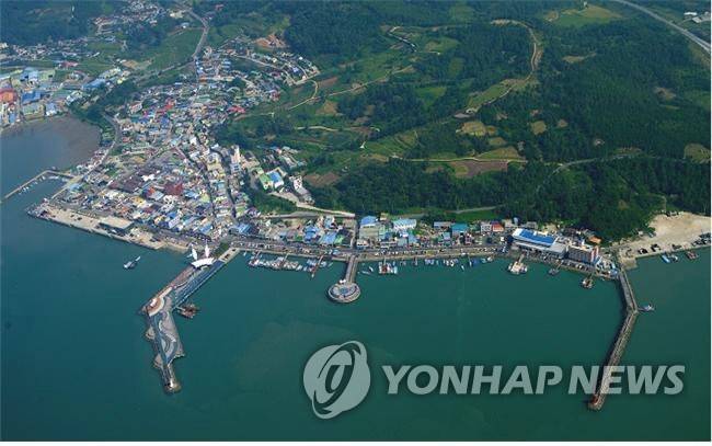 강진 마량항 전경 [목포해양수산청 제공=연합뉴스]