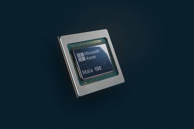 마이크로소프트 AI 칩 ‘마이아100’