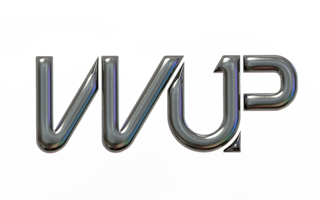 VVUP(비비업) 로고. 이고이엔티