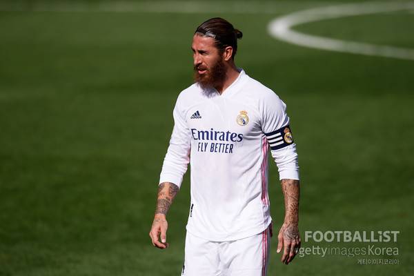 세르히오 라모스(레알마드리드). 게티이미지코리아