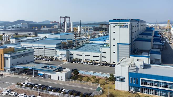 Posco Future M's cathode plant in Gwangyang, South Jeolla Province (Posco Future M)