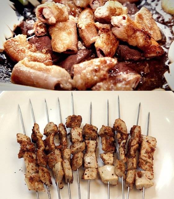 왕십리·황학동 곱창골목, 건대양꼬치거리 등은 서울 도심의 다핵화와 세계화로 생겨난 음식점 골목이다.
