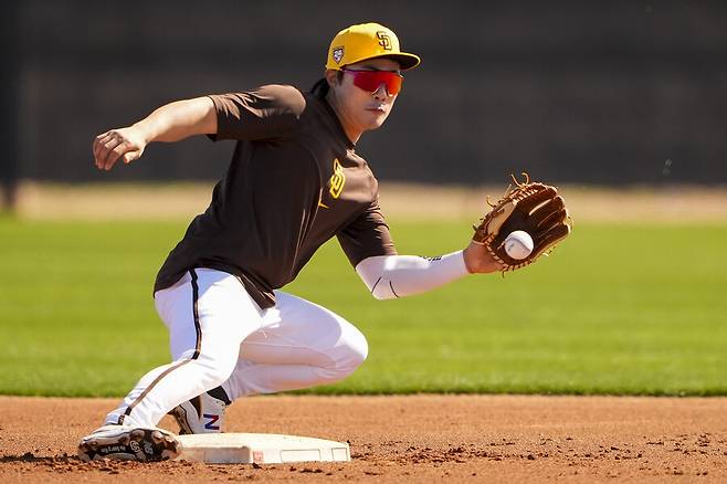 ▲ 수비력이 뛰어난 김하성의 유격수 복귀는 개인과 팀 모두에 도움이 될 것으로 보인다 ⓒ연합뉴스/AP