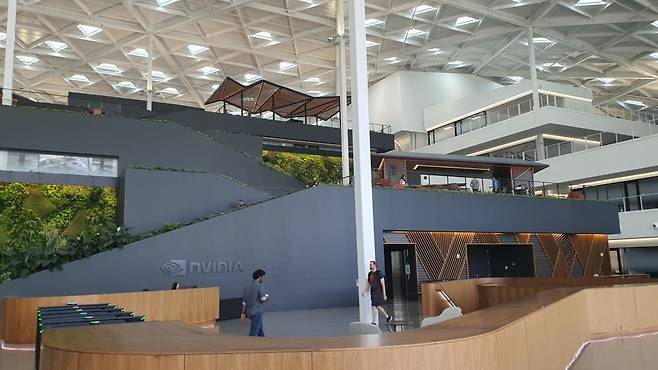 캘리포니아 산타클라라 엔비디아 본사   사진 : 최진석 특파원
