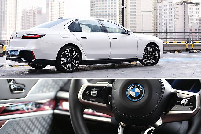 BMW i7 xDrive60 M 스포츠. 김학수 기자