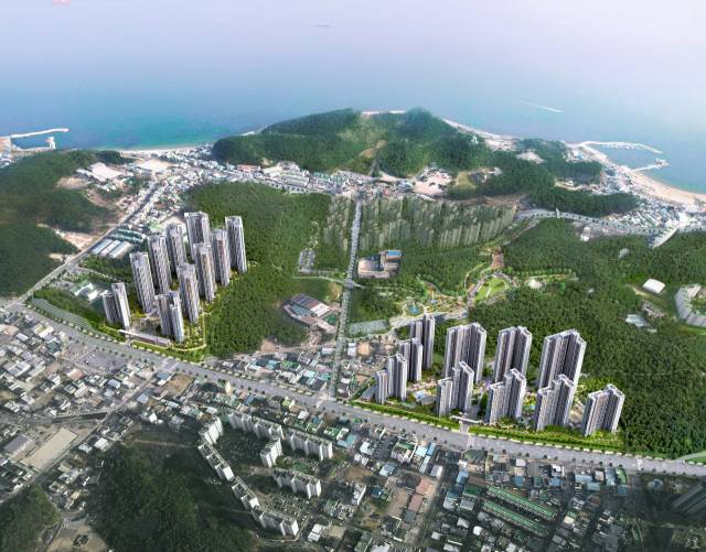 힐스테이트 환호공원 조감도. 사진 제공=현대건설