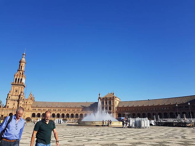 세비야의 스페인 광장 [촬영 송진원]