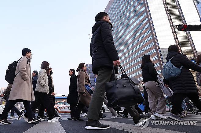 출근길 [연합뉴스 자료사진]