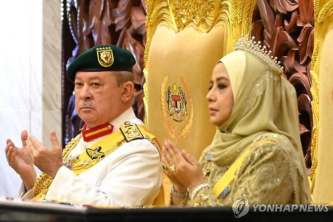 말레이시아 이브라힘 신임 국왕 [AFP 연합뉴스 자료사진. 재판매 및 DB 금지]