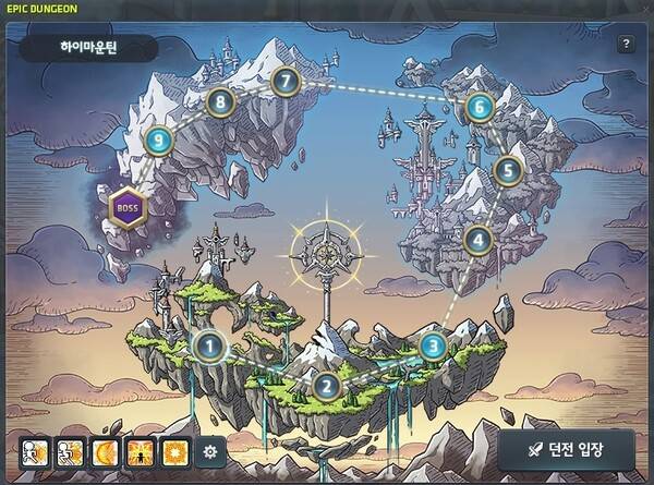 - 10단계의 스테이지를 차례대로 격파하는 주간 콘텐츠다&nbsp;