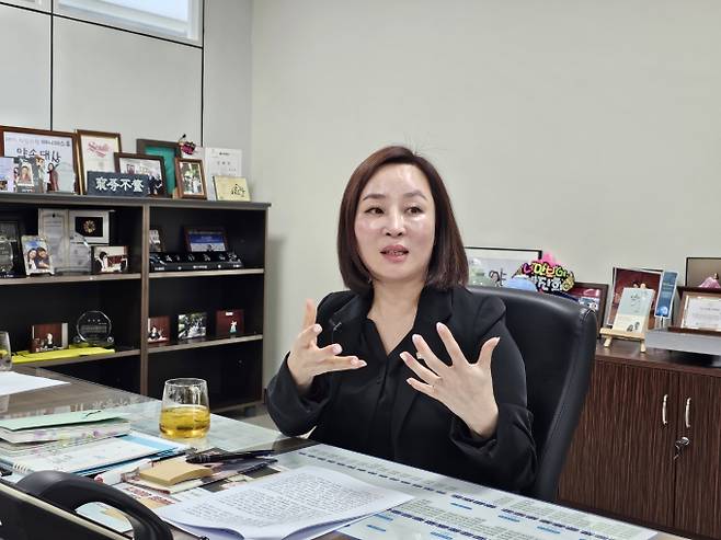 하남시의회 박진희 부의장. /사진=이건구 기자