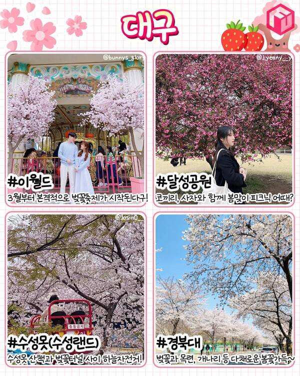 3월 국내 여행지 추천 / ⓒ여행톡톡