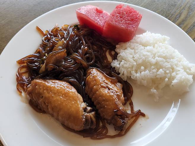 사이판에서 만난 안동찜닭