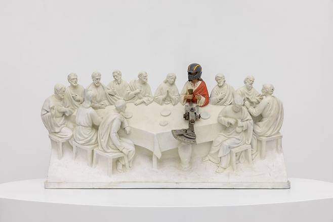 Chong Gon Byun, Last Supper, 2011, Mixed media, 41 × 80 × 15 cm *재판매 및 DB 금지