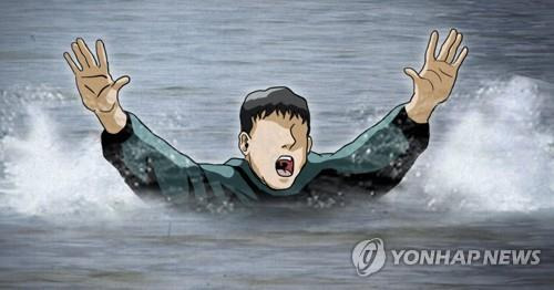 물에 빠진 사람 구조(PG) [연합뉴스 자료사진]