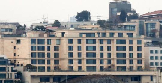 서울 용산구 한남동 파르크한남 모습. 뉴시스