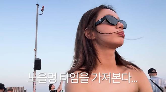 사진=유튜브 채널 '혜리' 영상 캡처본.