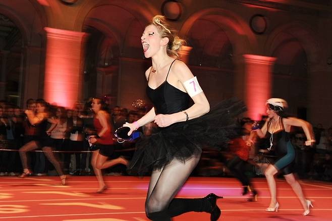 하이힐 레이스 자료 사진  [사진출처=연합뉴스]