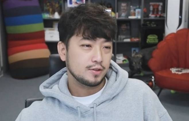 만화가 겸 방송인 침착맨. /사진=침착맨 트위치 채널 캡처