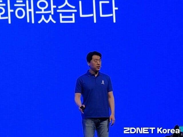 인터파크트리플 미디어 간담회에 참석한 김종윤 야놀자 클라우드부문 대표