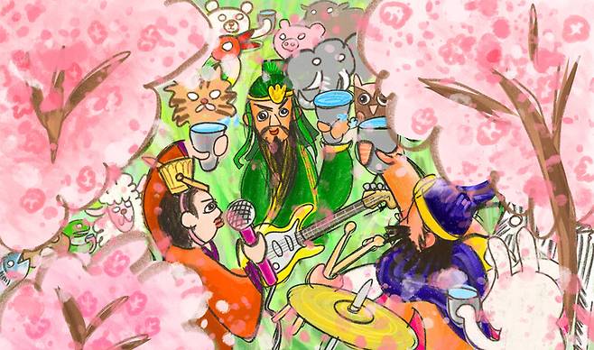 ‘크라잉넛’ 기타리스트 이상면이 먼저 읽고 그리다.