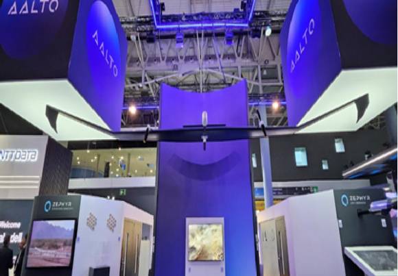 영국 알토의 성층권 무인기 '제피어'. [사진=정구민 교수]