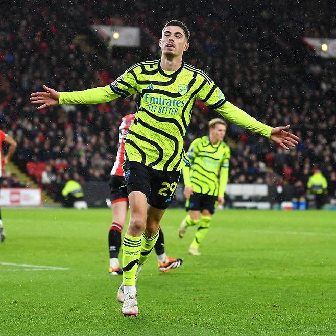 사진=아스날 공식 SNS