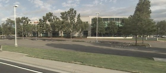 미국 캘리포니아 새너제이에 있는 SK하이닉스 아메리카 건물은 1995년 현대전자 시절 완공됐다. 2007년 SK에 인수되기 전에는 '하이닉스'라는 간판이 붙어 있었다. 사진=구글 로드맵 캡처