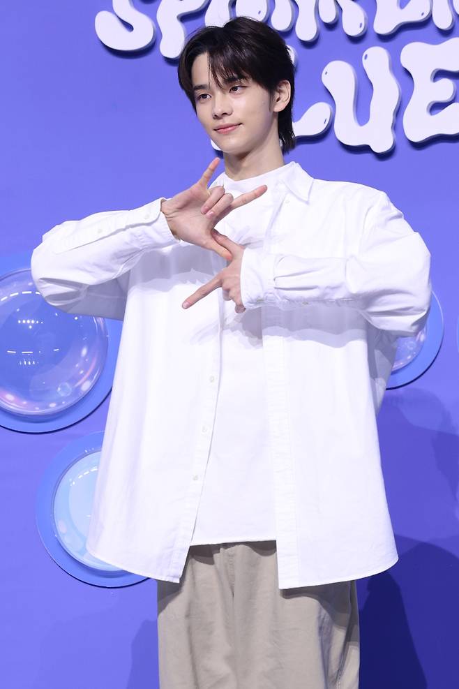 그룹 TWS(투어스) 신유. (사진=서병수 기자 qudtn@edaily.co.kr)