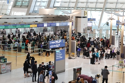 인천공항 출국장 [사진 = 연합뉴스]