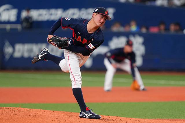 ▲ 간사이대 3학년 가네마루 유메토 ⓒ 일본 야구 대표팀 홈페이지