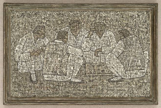 박수근, ‘한일’(閑日), 1950년대. ⓒ박수근연구소 제공(양구군립박수근미술관 소장)