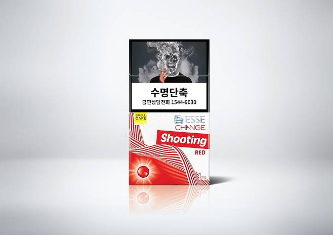 '에쎄 체인지 슈팅레드'(KT&G 제공)