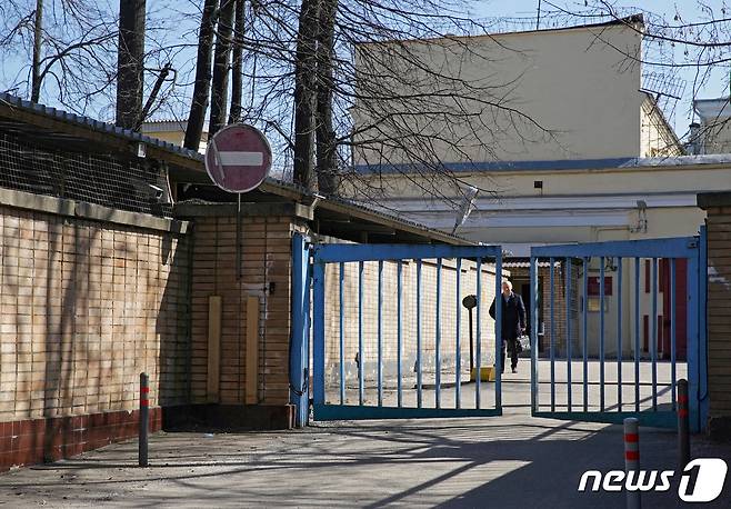 러시아 레포르토보 구금 센터. 23.04.06 ⓒ 로이터=뉴스1 ⓒ News1 김예슬 기자
