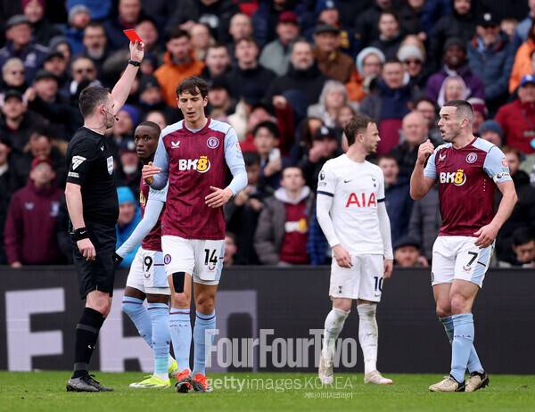 사진=게티이미지.&nbsp;토트넘 훗스퍼는 10일 오후 10시(한국시간) 영국 버밍엄에 위치한 빌라 파크에서 열린 2023-24시즌 프리미어리그(PL) 28라운드에서 아스톤 빌라에 4-0 승리를 거뒀다. 승점 3점을 추가한 토트넘은 리그 5위(승점53)를 유지했다. 4위 아스톤 빌라(승점55)보다 한 경기 덜 치른 가운데 승점 2점 차로 격차를 좁혔다.&nbsp;