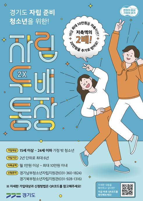 경기도 '자립두배통장' [경기도 제공. 재판매 및 DB 금지]