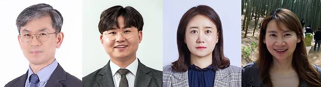 동아대 윤진호 교수 연구팀 왼쪽부터 윤 교수, 정대진 박사과정생, 엄지현 연구교수, 김영연 연구교수 [동아대학교 제공]