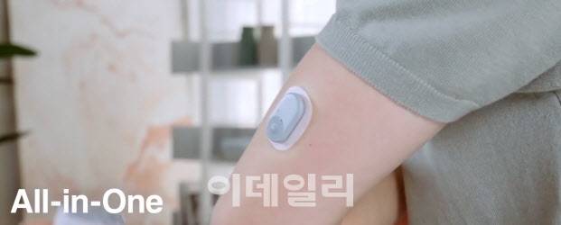 아이센스의 연속혈당측정기. (사진=아이센스 홈페이지)