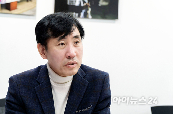하태경 국민의힘 의원이 6일 서울 여의도 국회 의원회관에서 아이뉴스24와 인터뷰를 갖고 있다. [사진=정소희 기자]